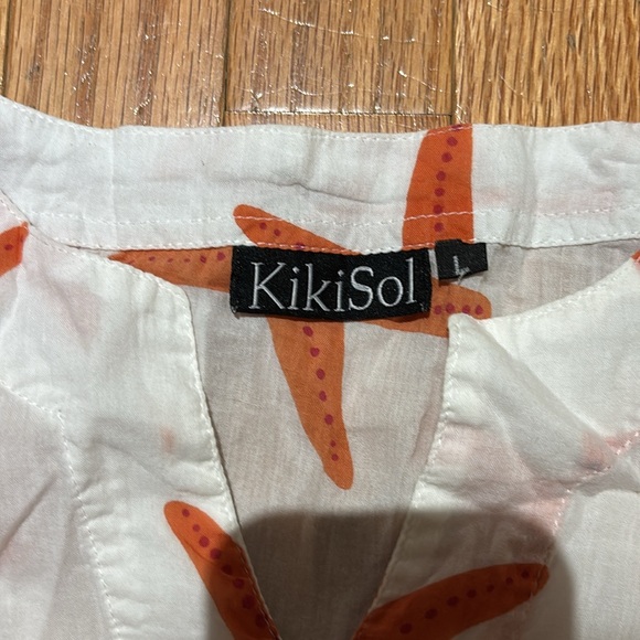 Kikisol Starfish Print Top - Picture 2 of 2